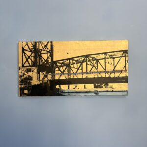 ohiostreetbridge  -  Original Artwork by Karen JS Tashjian