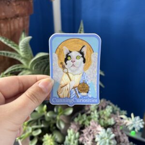 Saint Suki, the Queen Sticker - Cunning Curiosities